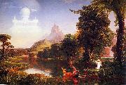 Thomas Cole The Voyage of Life Youth oil painting